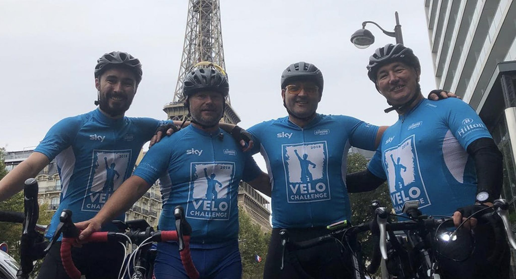 Made Agency on a charity bike ride, a creative agency based in London and Kent